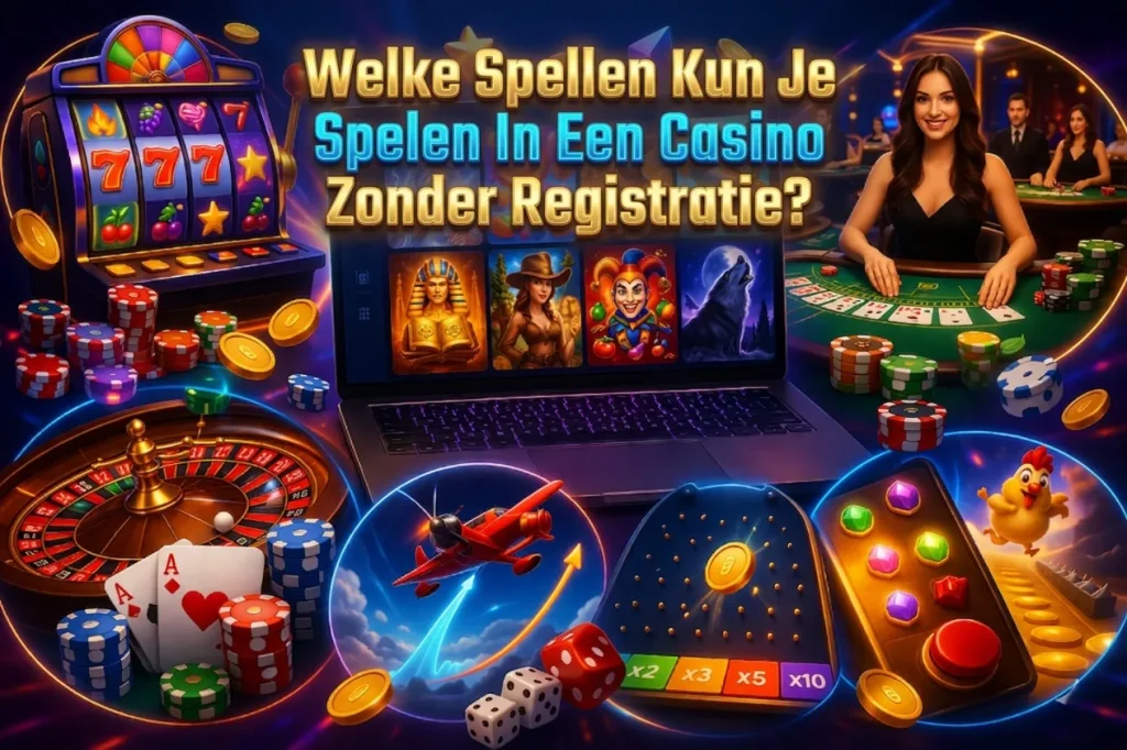 Welke Spellen Kun Je Spelen In Een Casino Zonder Registratie