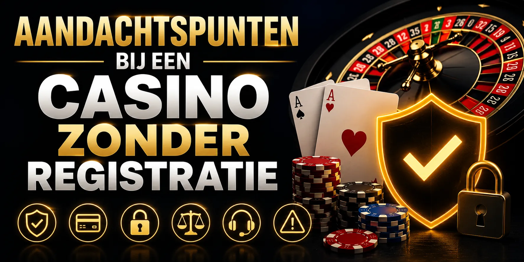 Aandachtspunten Bij Een Casino Zonder Registratie