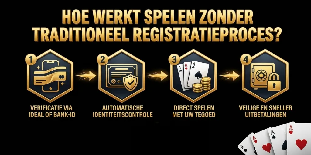 Hoe Werkt Spelen Zonder Traditioneel Registratieproces