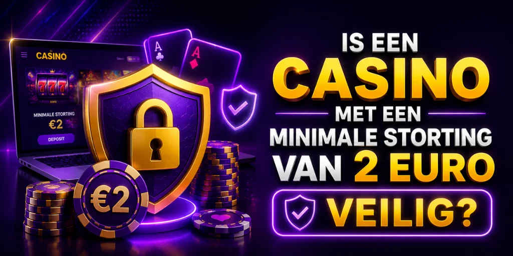 Is Een Casino Met Een Minimale Storting Van 2 Euro Veilig 