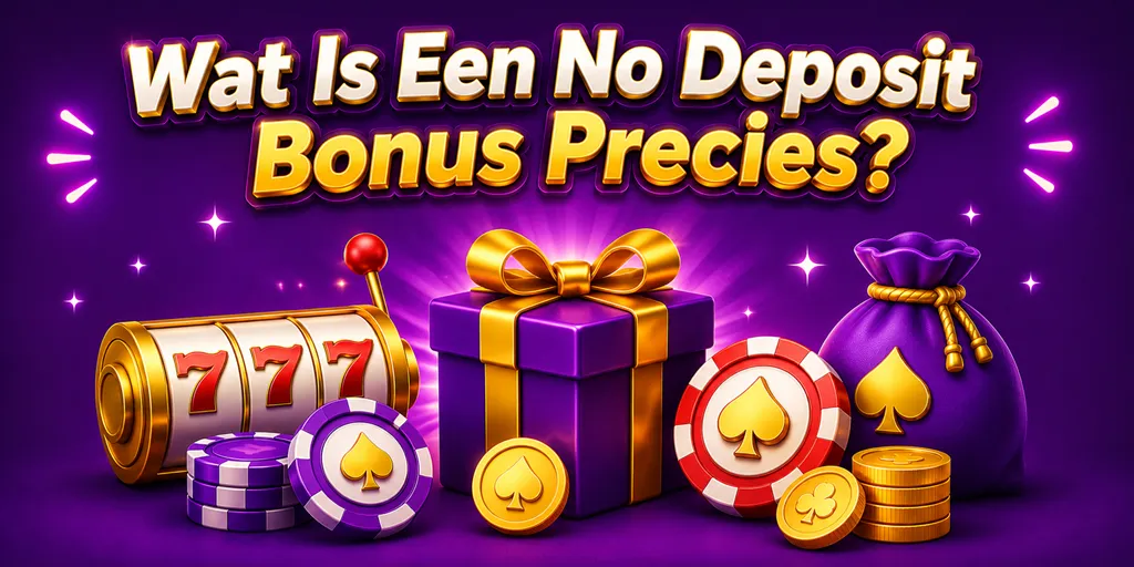 Wat Is Een No Deposit Bonus Precies?