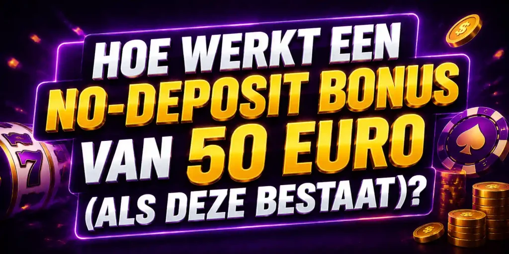 Hoe Werkt Een No-Deposit Bonus Van 50 euro (Als Deze Bestaat)
